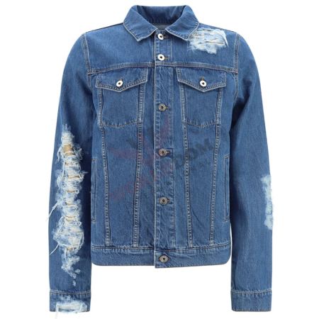Ripped Denim Jacket