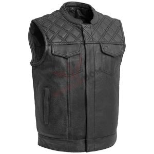 Men Leather Vest