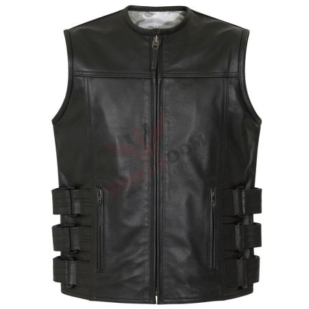 Men Leather Vest
