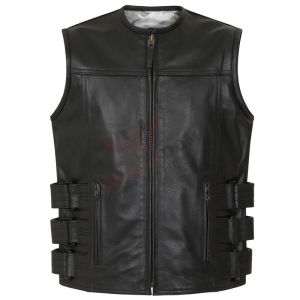 Men Leather Vest