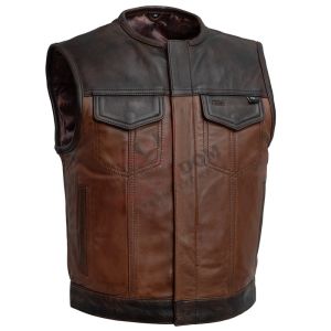 Men Leather Vest