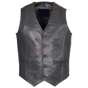 Men Leather Vest