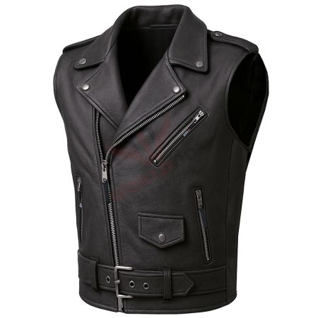 Men Leather Vest