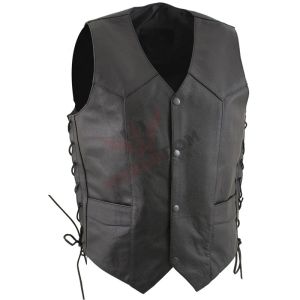 Men Leather Vest