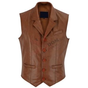Men Leather Vest