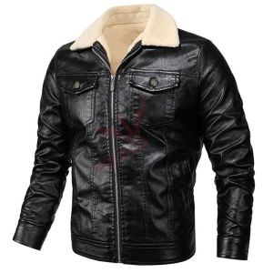 Men WInter Leather Jacket