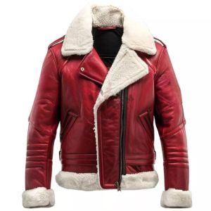 Men WInter Leather Jacket