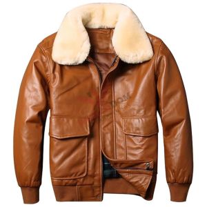 Men WInter Leather Jacket
