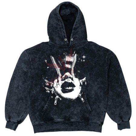 Acid Washed Boxy Hoodies