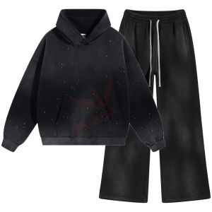 Acid Washed Sweat Suit